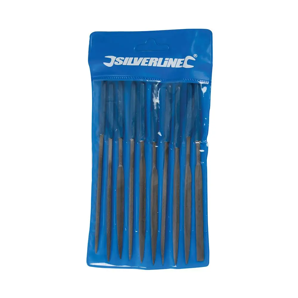 Silverline Needle File Set 10pce MS100 - Image 3