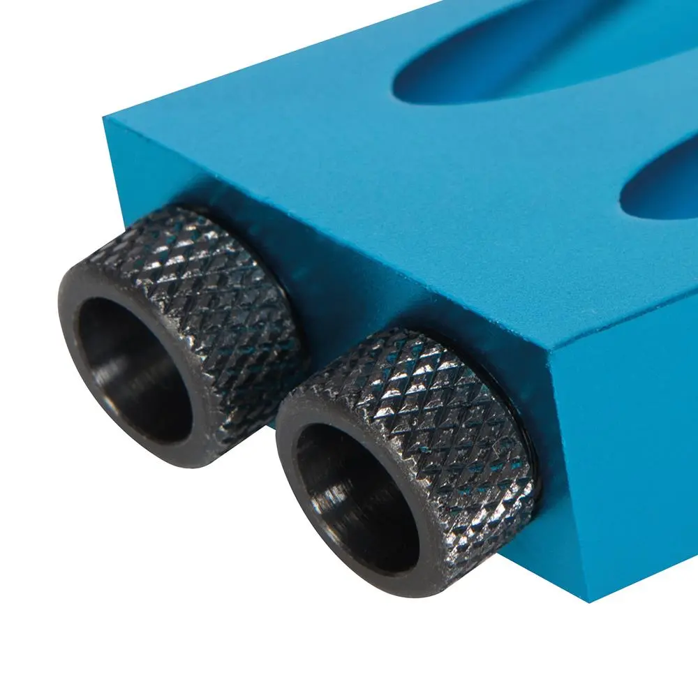 Silverline Pocket Hole Dowel Jig 6, 8, 10mm Guides Screw Joint Wood Joiner Drill - Image 5