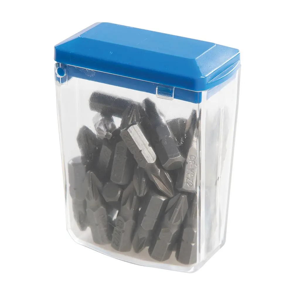 Silverline Pozidriv Cr-V 6150 Screwdriver Bits 30pk PZ2 443612 - Image 4