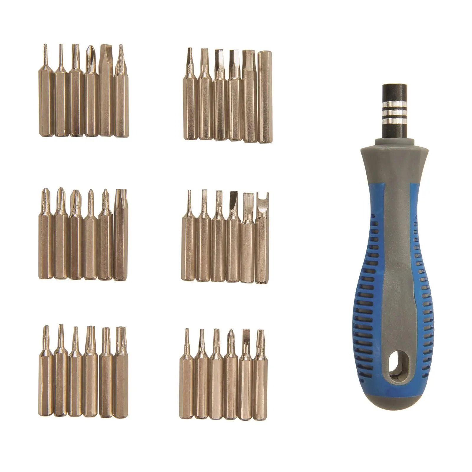 Silverline Precision Screwdriver Bit Set 37pce - Image 2