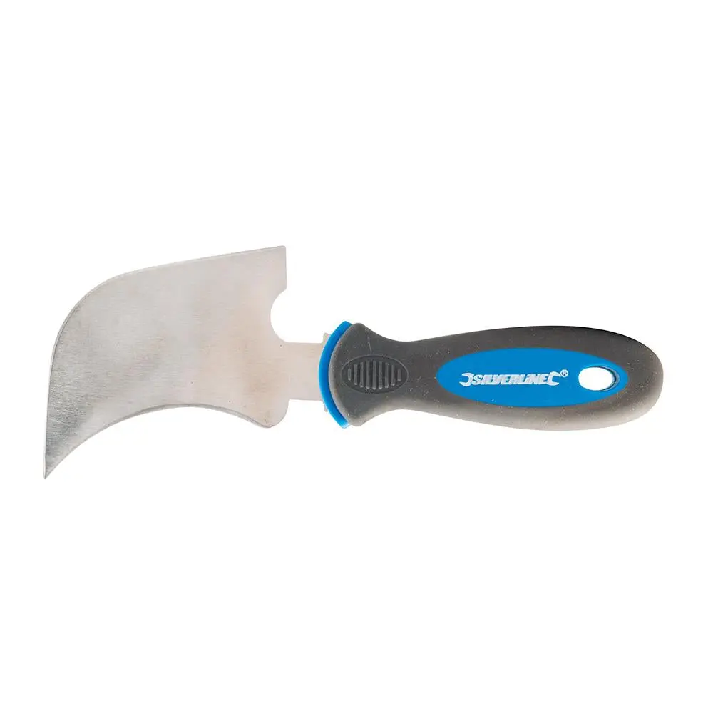 Silverline Quarter Moon Knife 100mm - Image 3
