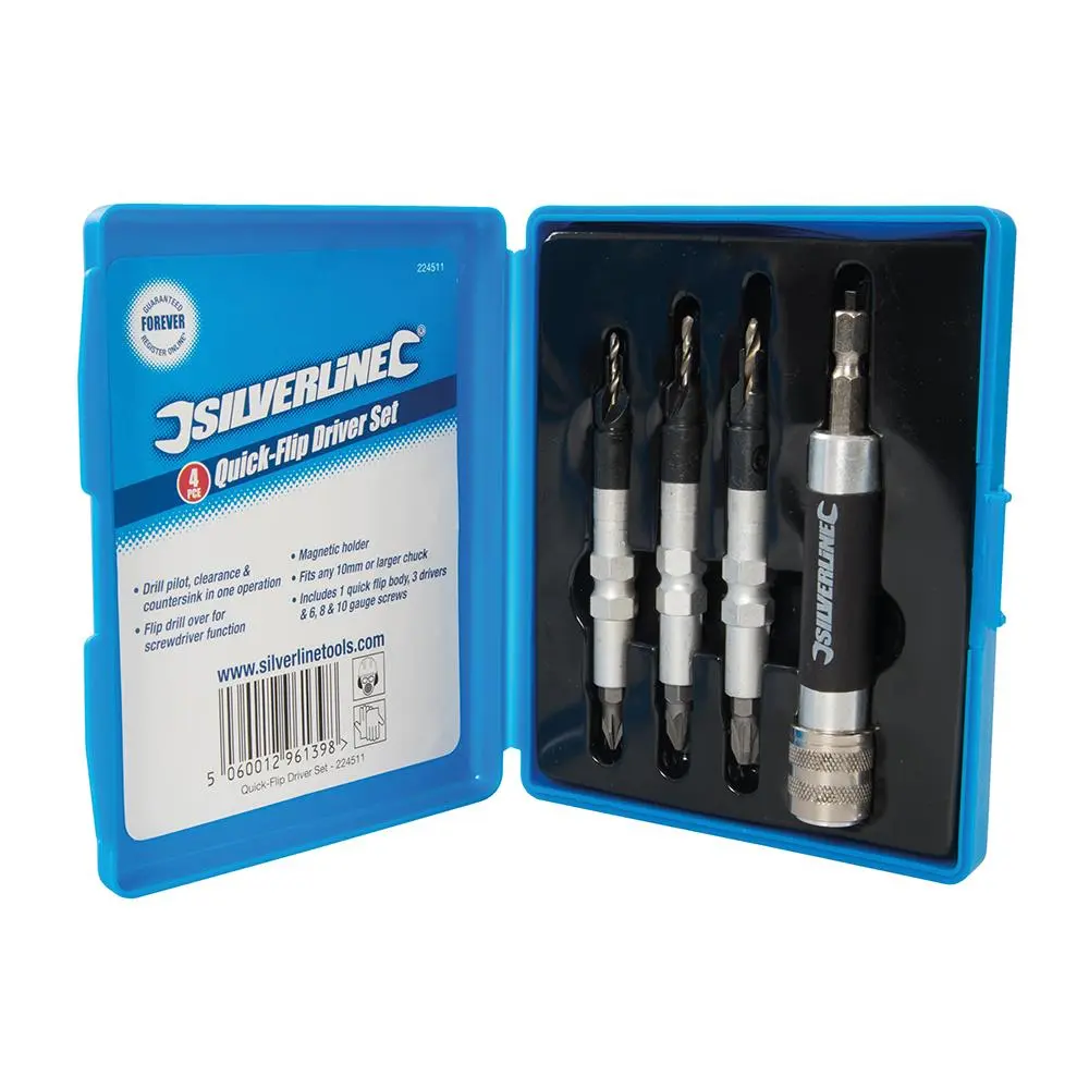 Silverline Quick-Flip Driver Set 4pce 224511 - Image 2