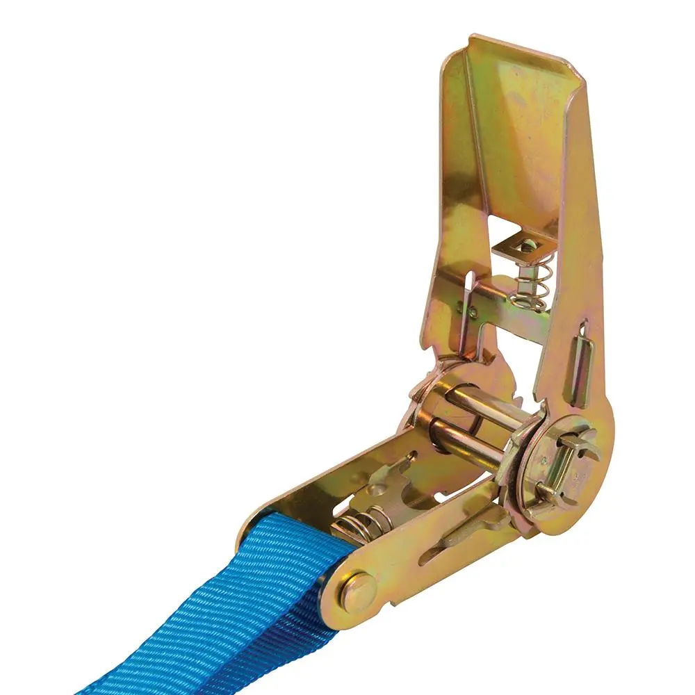Silverline Ratchet Tie Down Strap S-Hook 4.5m x 25mm - Rated 250kg Capacity 500kg MS21S - Image 5