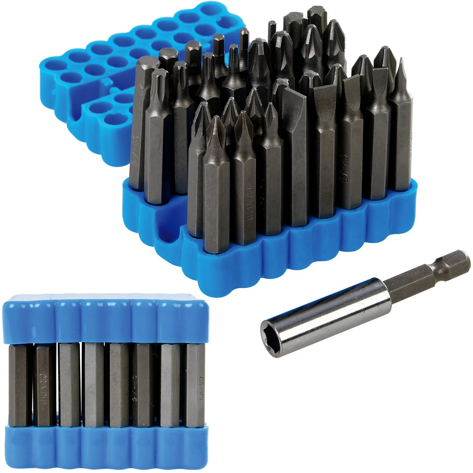 Silverline Screwdriver Bit Set 50mm 33 Pieces