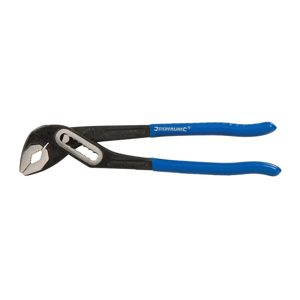Silverline Slim Jaw Waterpump Pliers Length 250mm - 40mm PL22 - Image 3