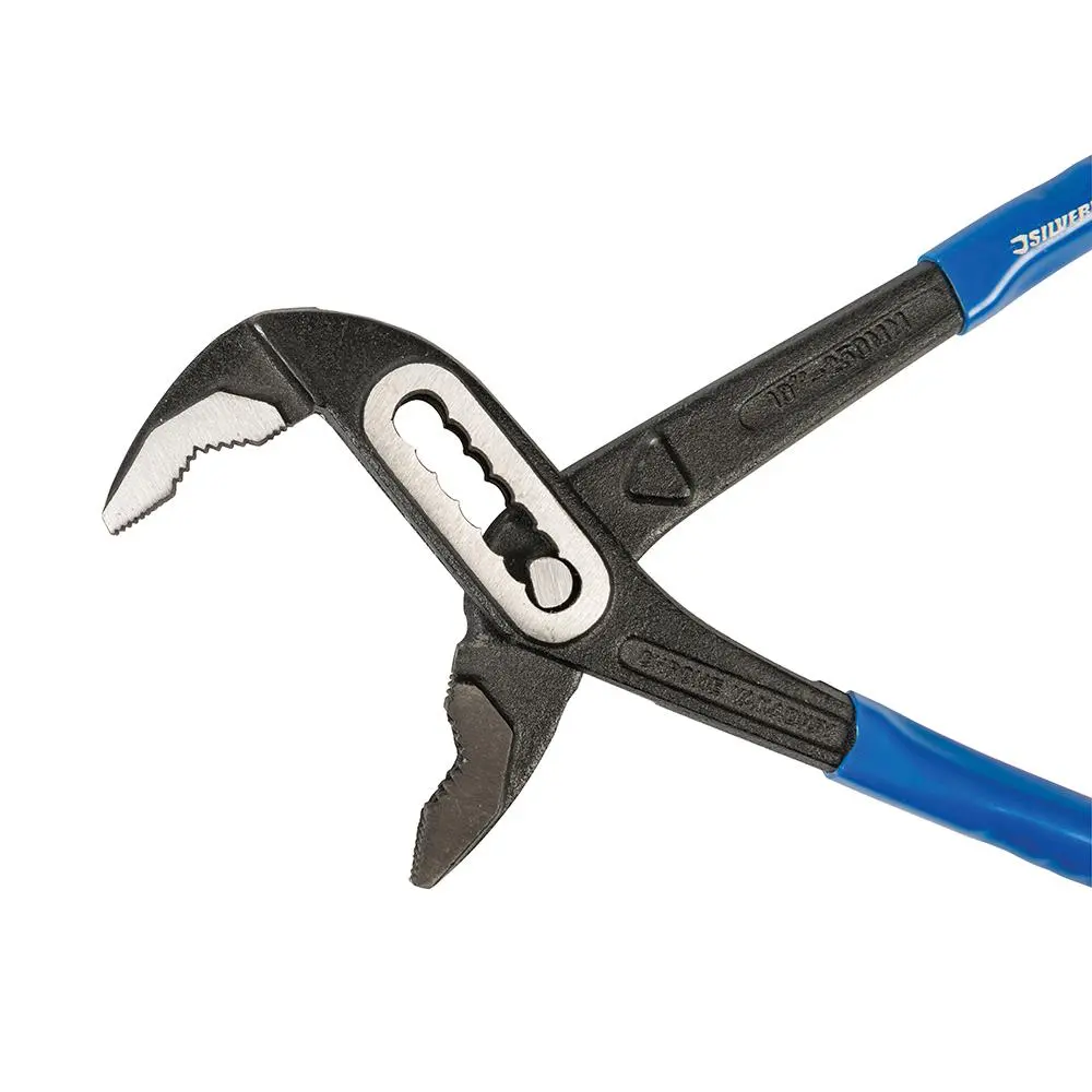 Silverline Slim Jaw Waterpump Pliers Length 250mm - 40mm PL22 - Image 4