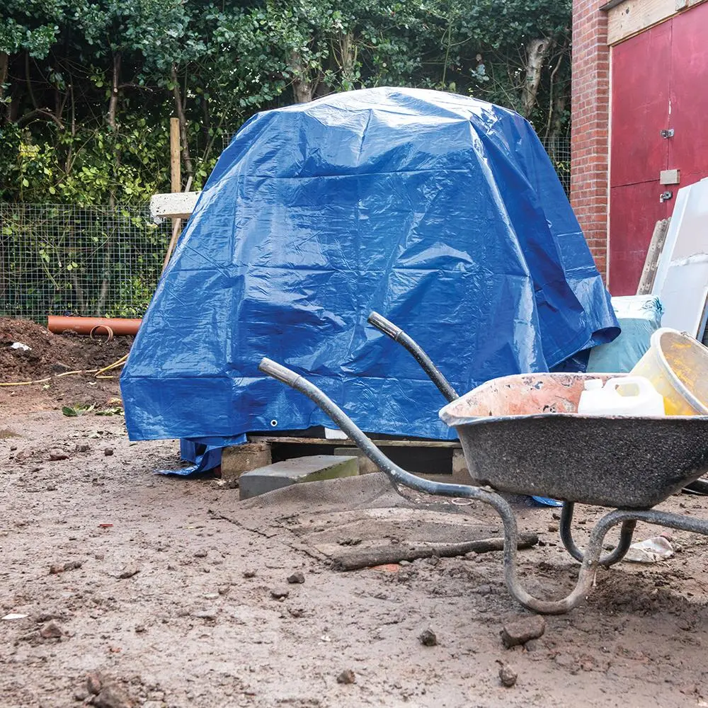 Silverline Small Cut Tarpaulin - Image 9