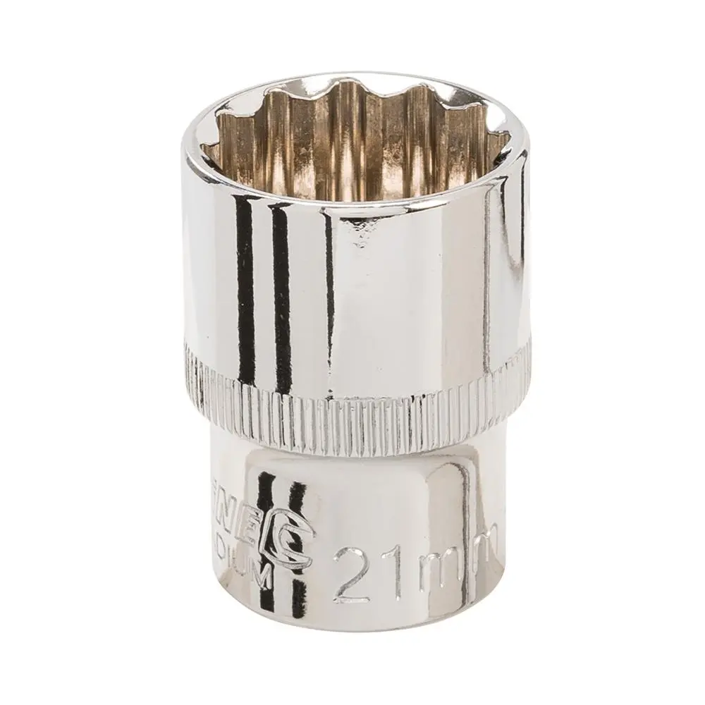 Silverline Socket 1/2" Drive 12pt Metric 21mm 501751