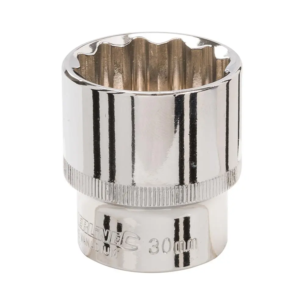 Silverline Socket 1/2" Drive 12pt Metric 30mm 736697