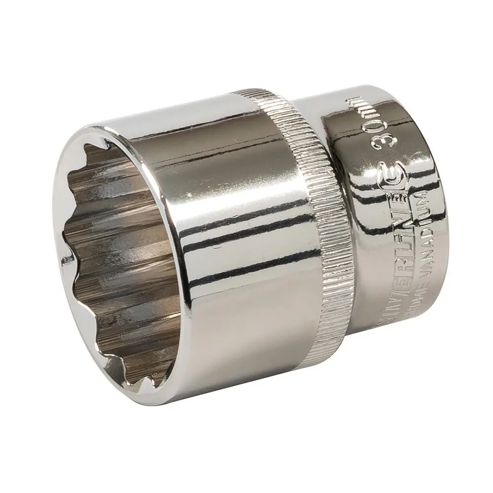 Silverline Socket 1/2" Drive 12pt Metric 30mm 736697 - Image 2