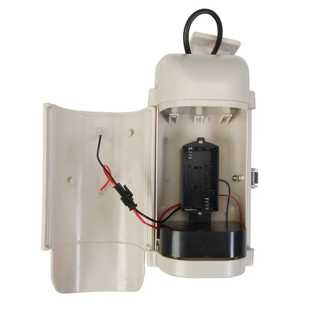 Silverline Solar-Powered Dummy CCTV Camera with LED 614458 - Image 6