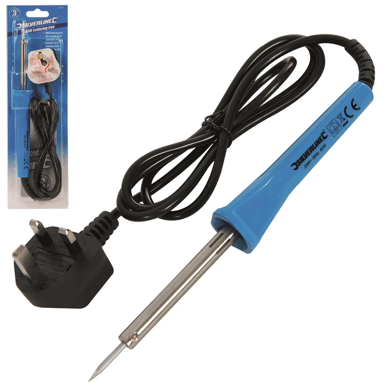 Silverline Soldering Iron 40W - Image 3