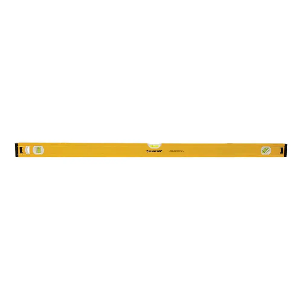 Silverline Spirit Level Powder Coated Aluminium 3 Vials - Choose Length - Image 30
