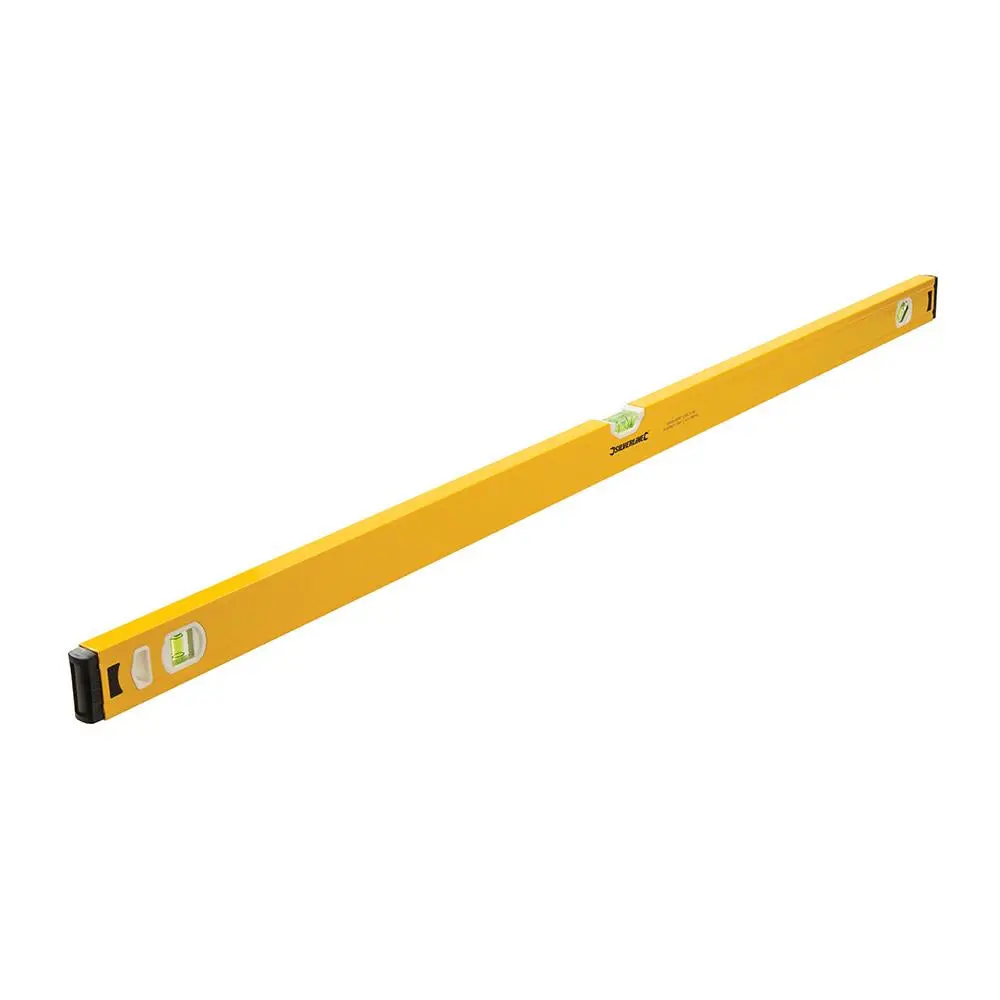 Silverline Spirit Level Powder Coated Aluminium 3 Vials - Choose Length - Image 6