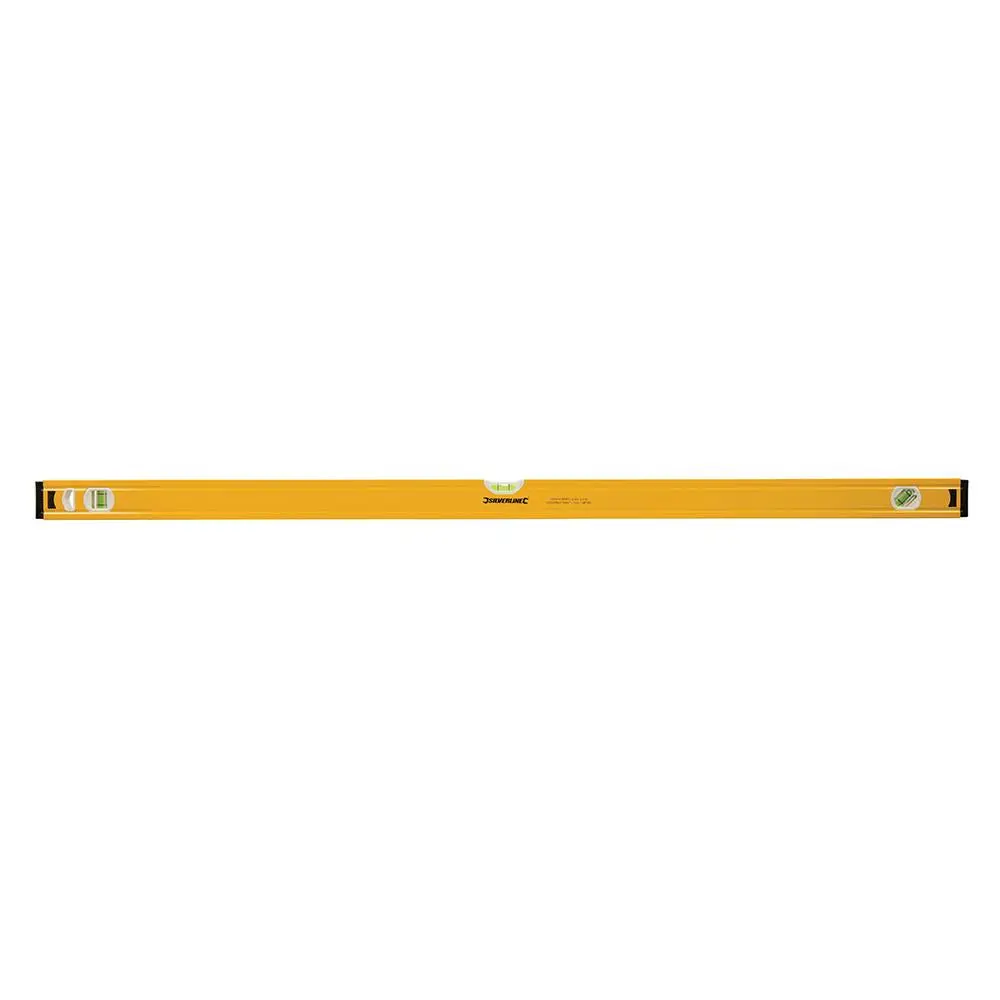 Silverline Spirit Level Powder Coated Aluminium 3 Vials - Choose Length - Image 8
