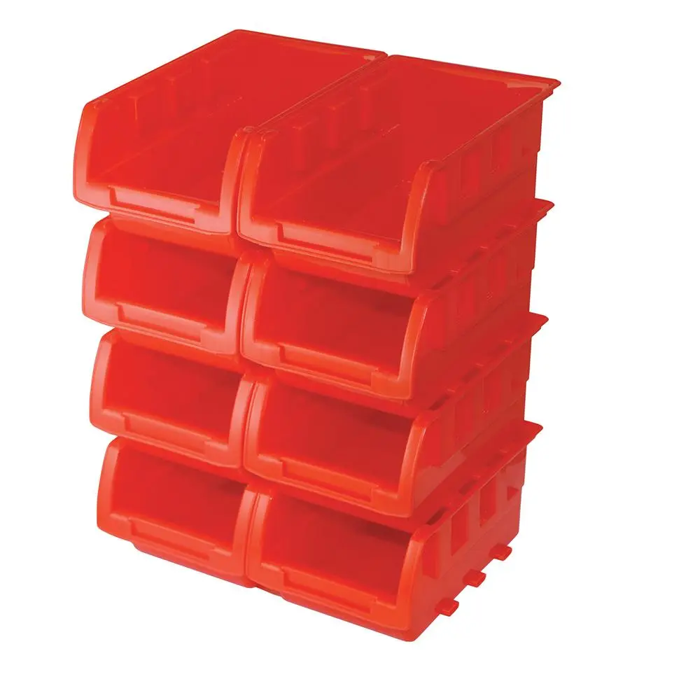 Silverline Stacking Boxes Set 8pce 165 x 105 75mm 250968 - Image 3