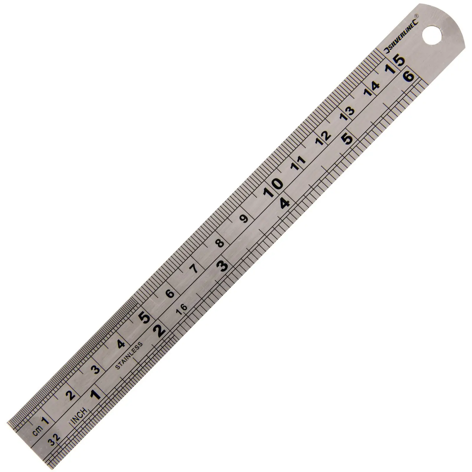 Silverline Stainless Steel Rule 150mm, 300mm or 600mm - Image 4