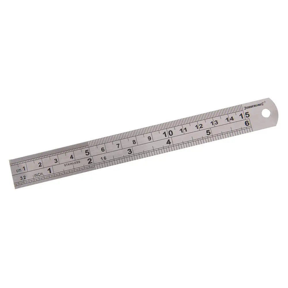 Silverline Stainless Steel Rule 150mm, 300mm or 600mm - Image 5