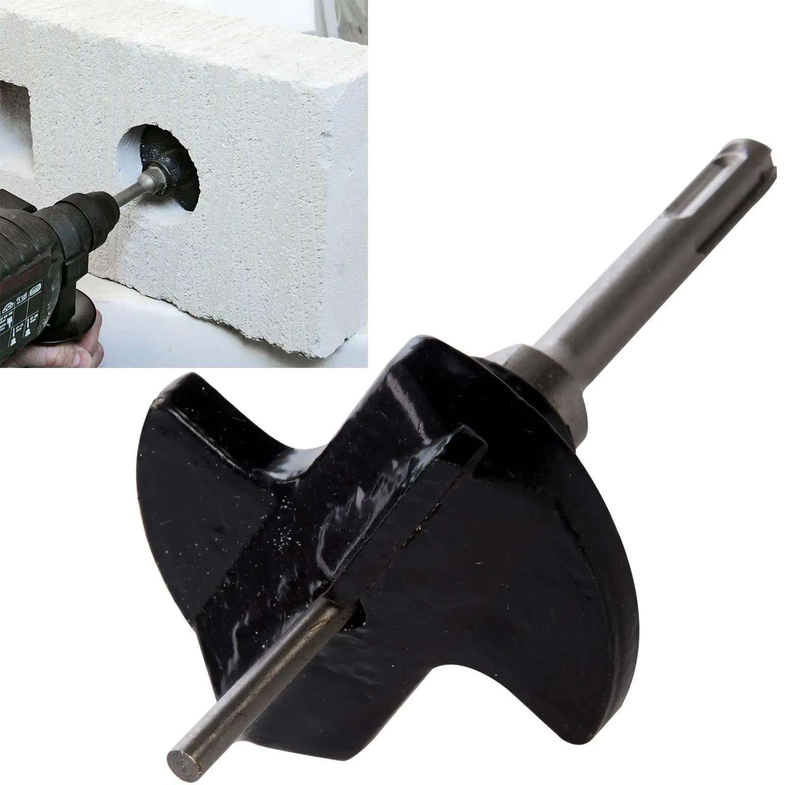Silverline TCT Masonry Circular Cutter 77mm Diameter Drill Bit Back Box - Image 4