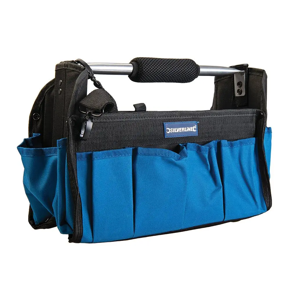 Silverline Tool Bag Open Tote 400 x 200 255mm 748091