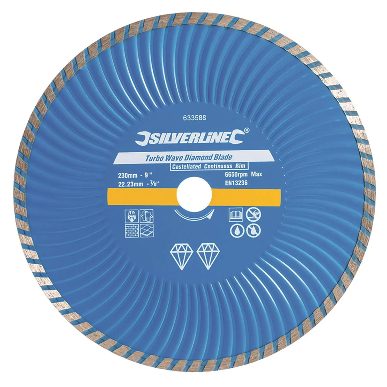 Silverline Turbo Wave Diamond Blade