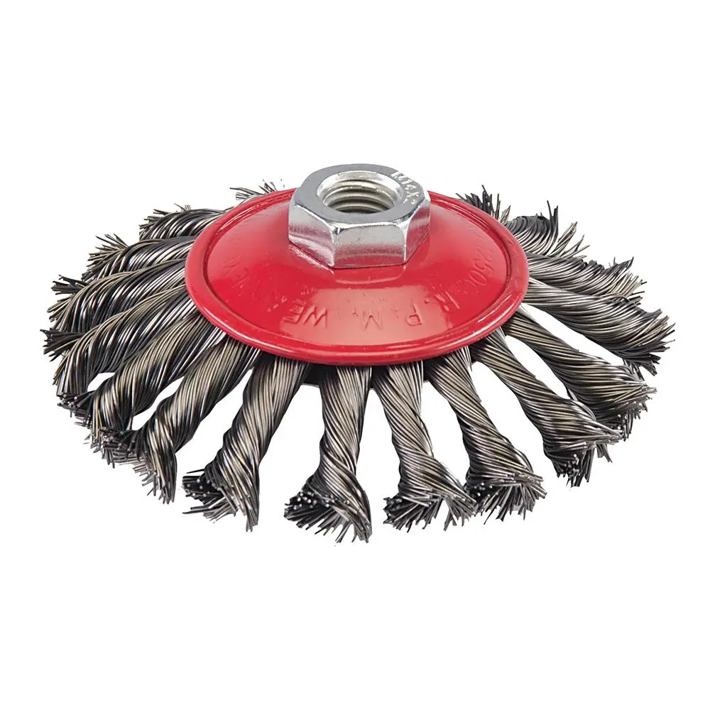 Silverline Twist Knot Brushes 100mm or 115mm - Image 2