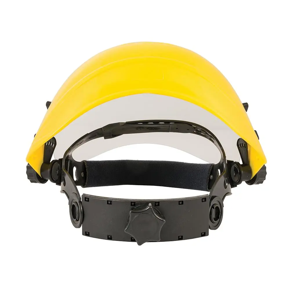 Silverline Visor Face Shield With Ratchet Adjustment Resistant Helmet - Image 4