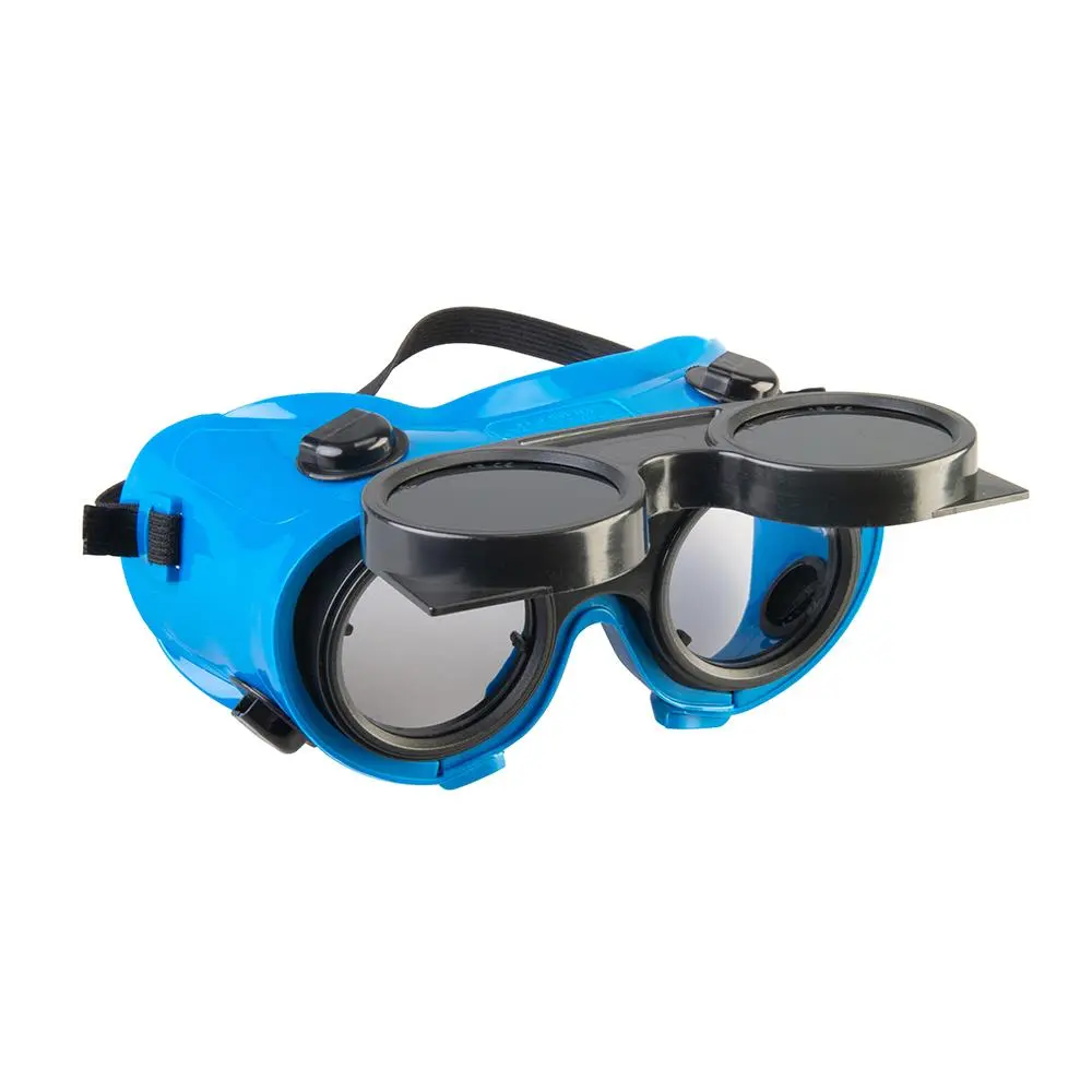 Silverline Welding Goggles Clear/No.5 Green Scratch Impact Resistant - Image 2