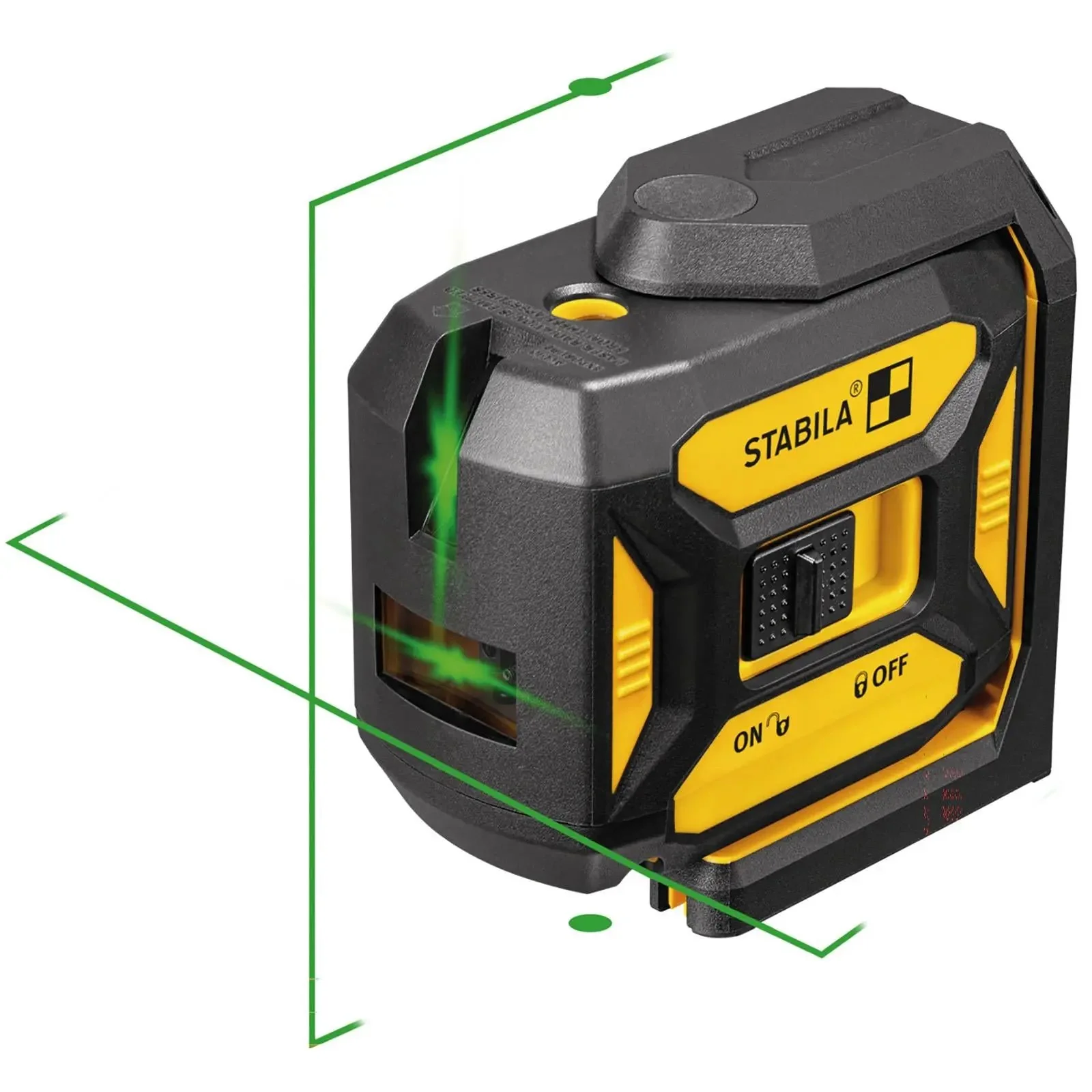 STABILA LAX 320 G Cross Line Plus Plumb Point Laser Level Self Levelling 19987