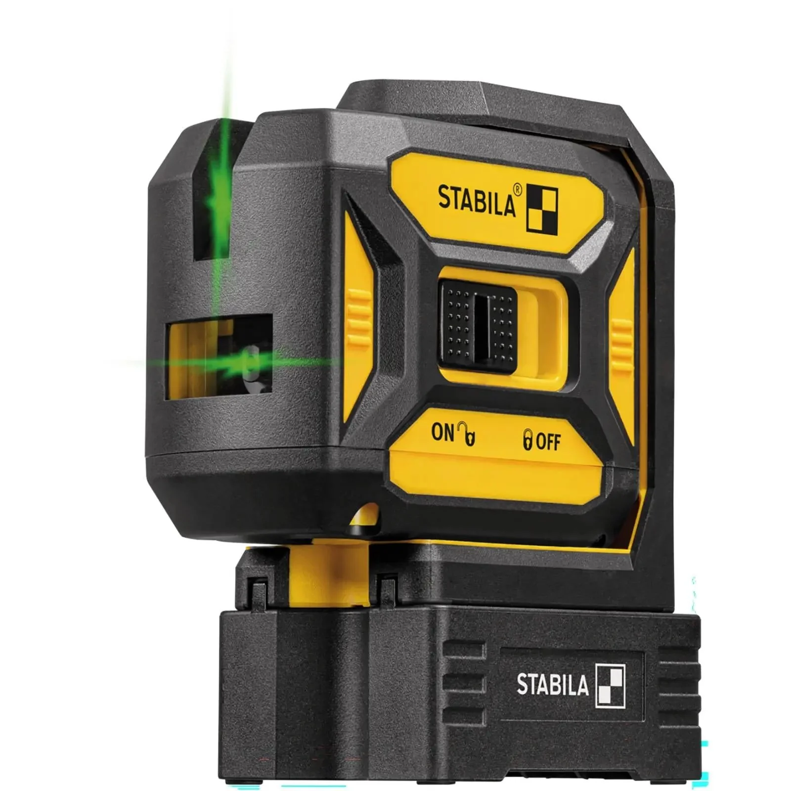 STABILA LAX 320 G Cross Line Plus Plumb Point Laser Level Self Levelling 19987 - Image 6