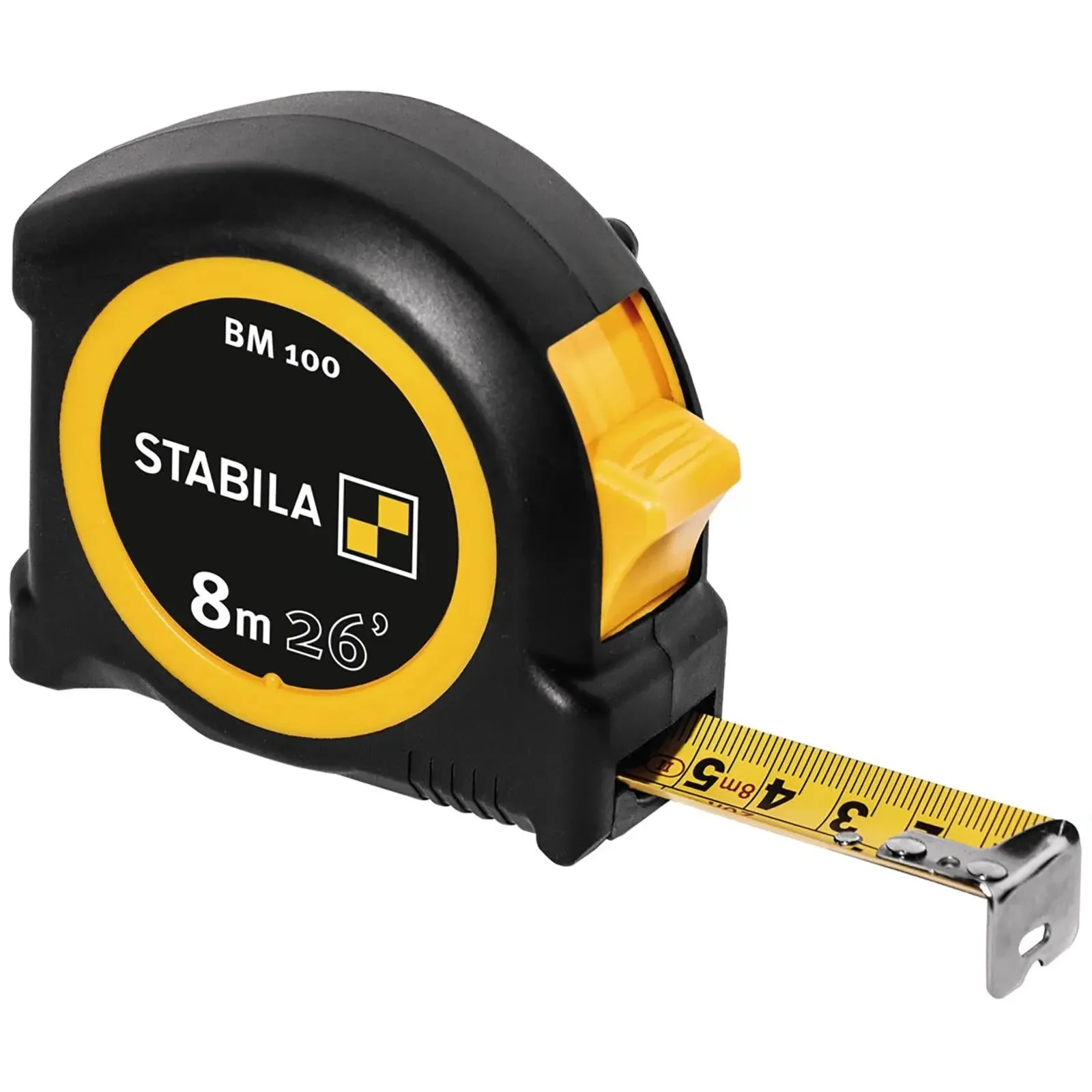 STABILA Pocket Tape Measure BM100 Metric / Imperial Scale Class II - Choose Size - Image 12