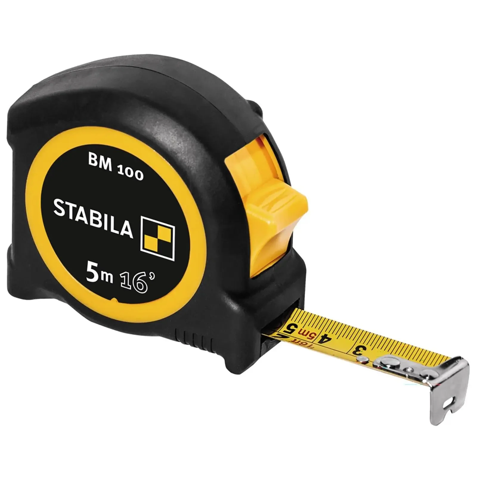 STABILA Pocket Tape Measure BM100 Metric / Imperial Scale Class II - Choose Size - Image 9