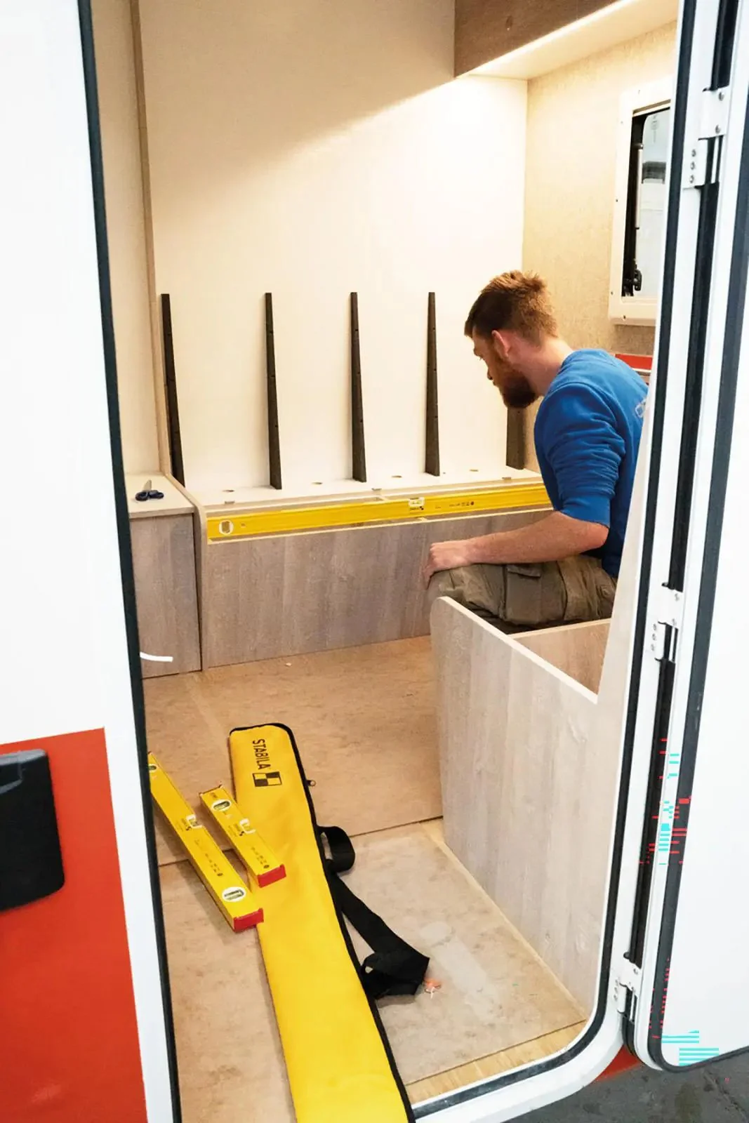 STABILA PRO SET 80 AS Spirit Level Set 30cm 60cm 120cm Levels in Case 19714 - Image 4