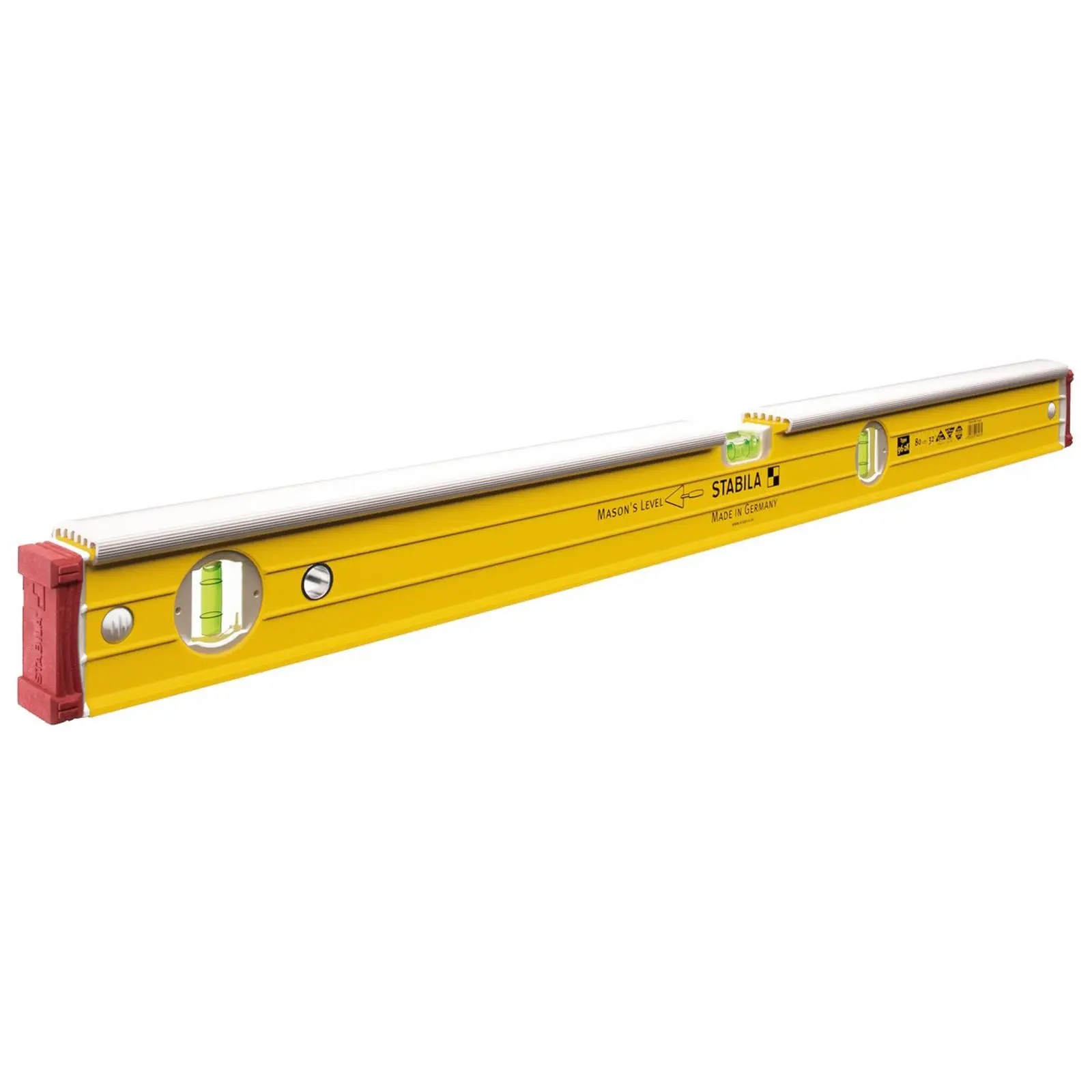 STABILA Type 96-2 K Masons Spirit Level 81cm for Bricklayers Aluminium Profile 16403
