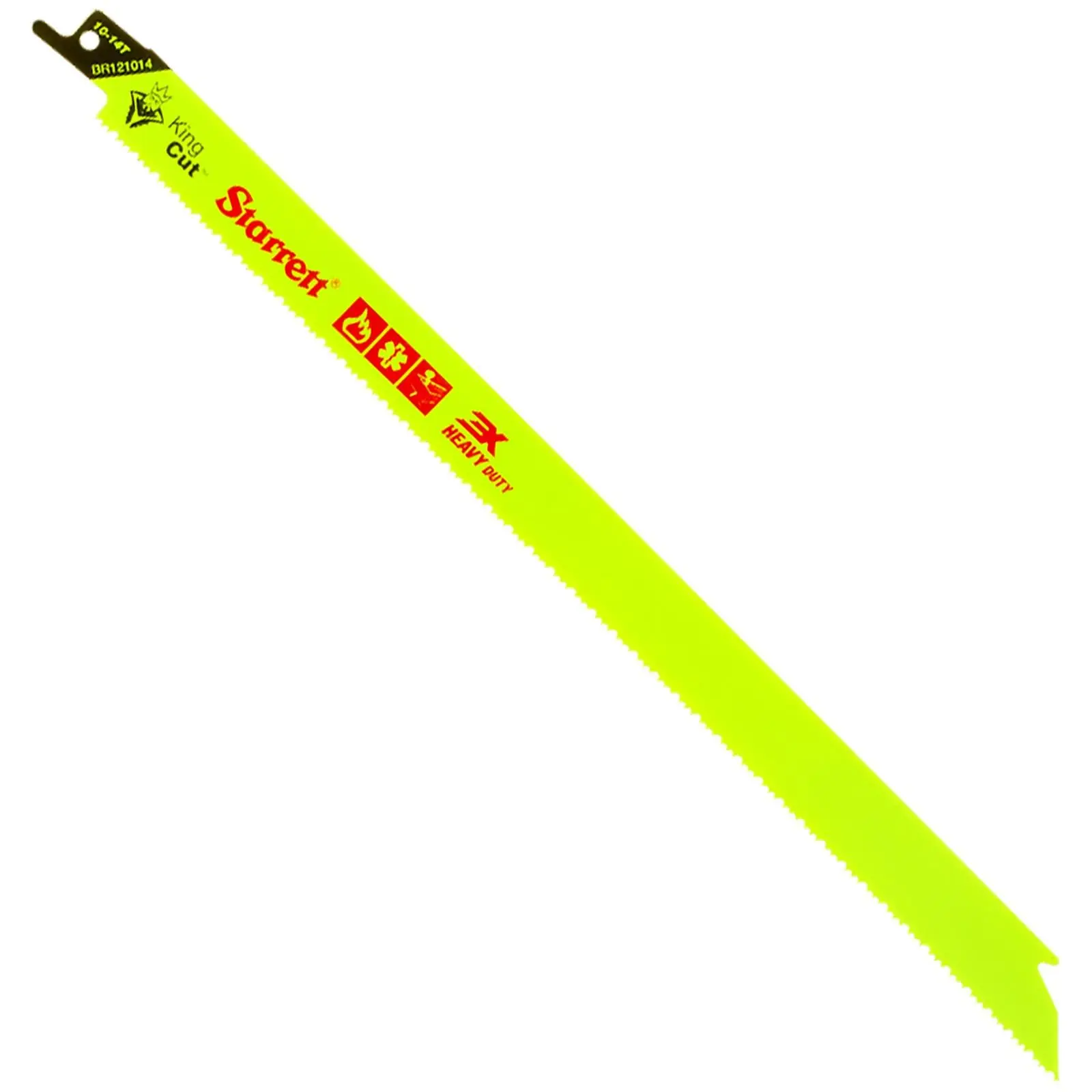 Starrett Recip Blades King Cut 5 Pack 10-14TPI Demolition Emergency Rescue 3X Heavy Duty 12" SA2719846