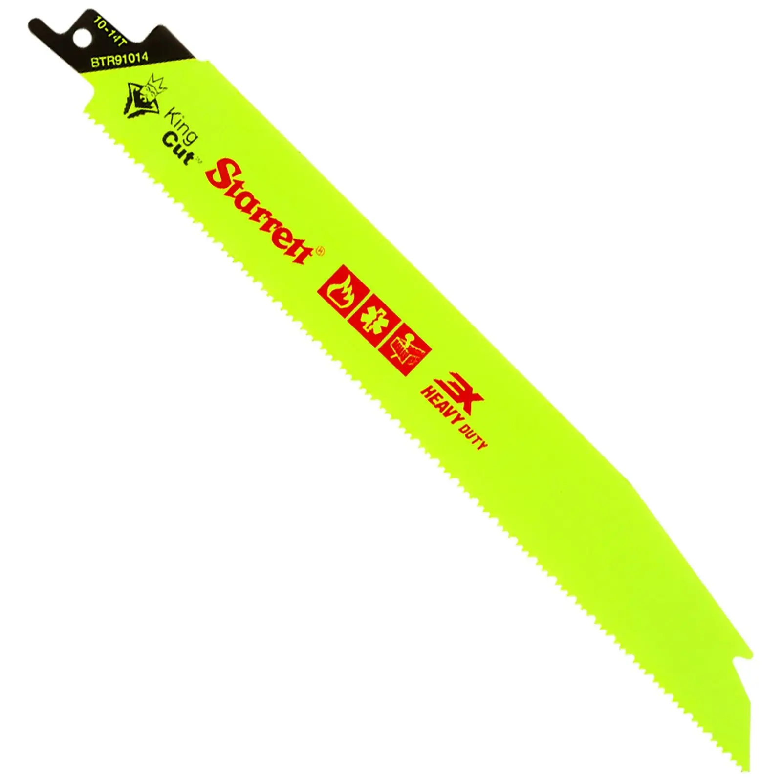 Starrett Recip Blades King Cut 5 Pack 10-14TPI Demolition Emergency Rescue 3X Heavy Duty 9" SA2719836