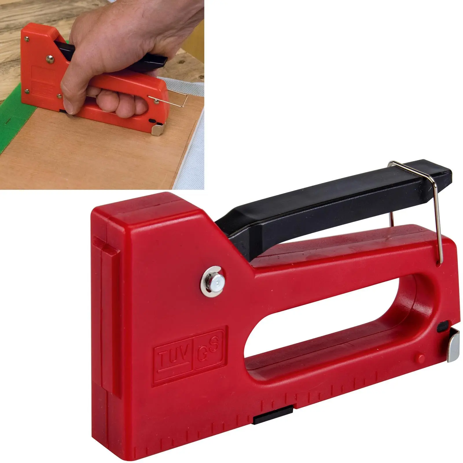 Task Staple Gun and 100 Staples