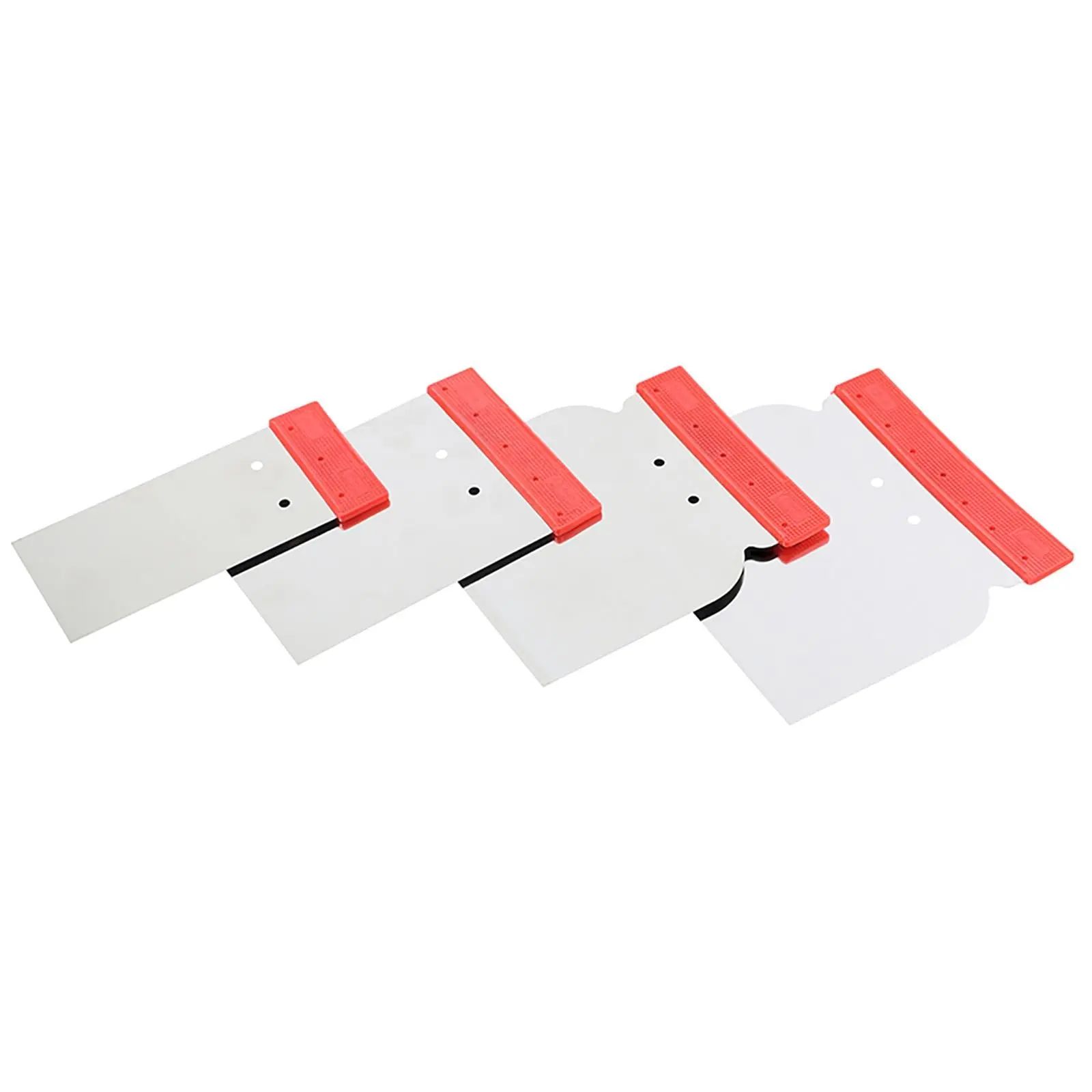 TIMCO Body Filler Applicator Spreader Surface Preparation Set 4 Piece Stainless Steel - Image 2
