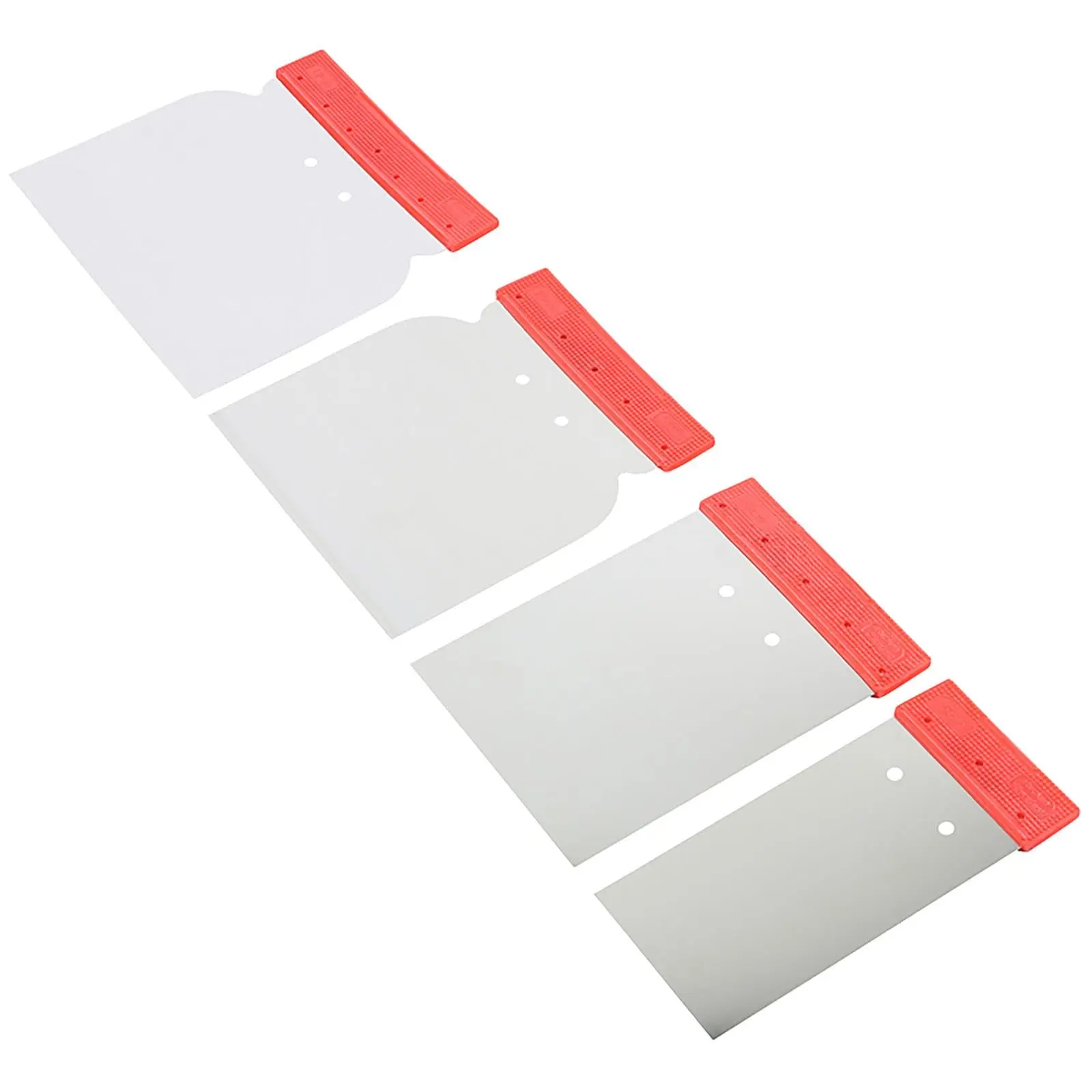 TIMCO Body Filler Applicator Spreader Surface Preparation Set 4 Piece Stainless Steel - Image 3