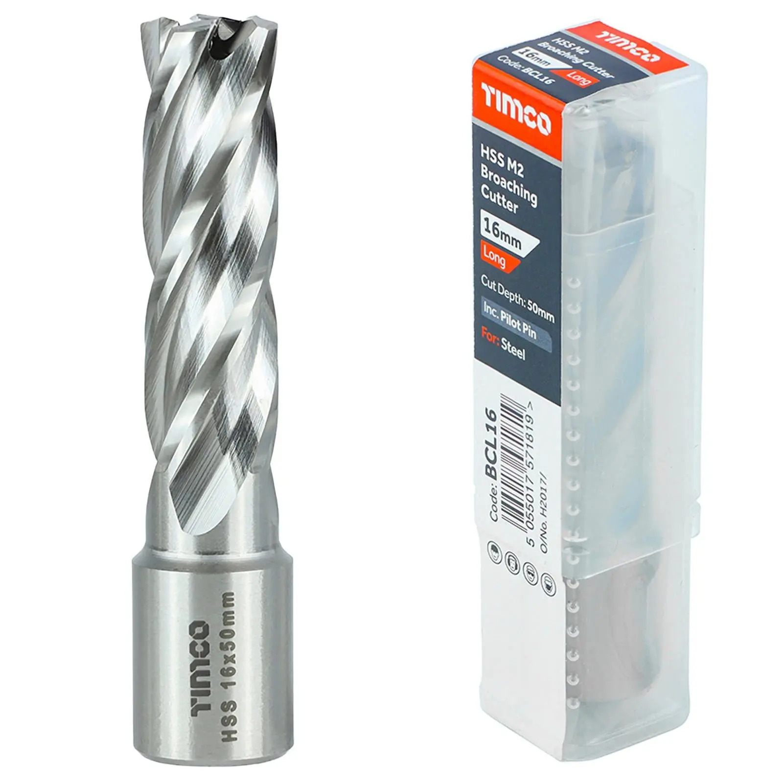 TIMCO Broaching Cutters M2 HSS Steel Mag Drill Bit and Replacement Pilot Pins - Choose Size - Image 17