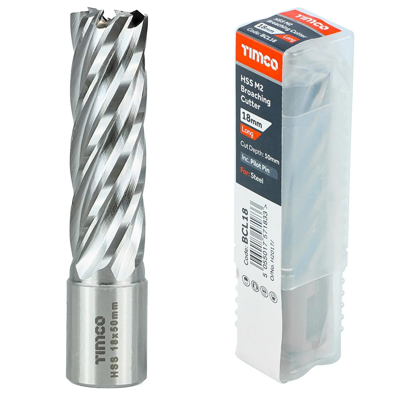 TIMCO Broaching Cutters M2 HSS Steel Mag Drill Bit and Replacement Pilot Pins - Choose Size - Image 18