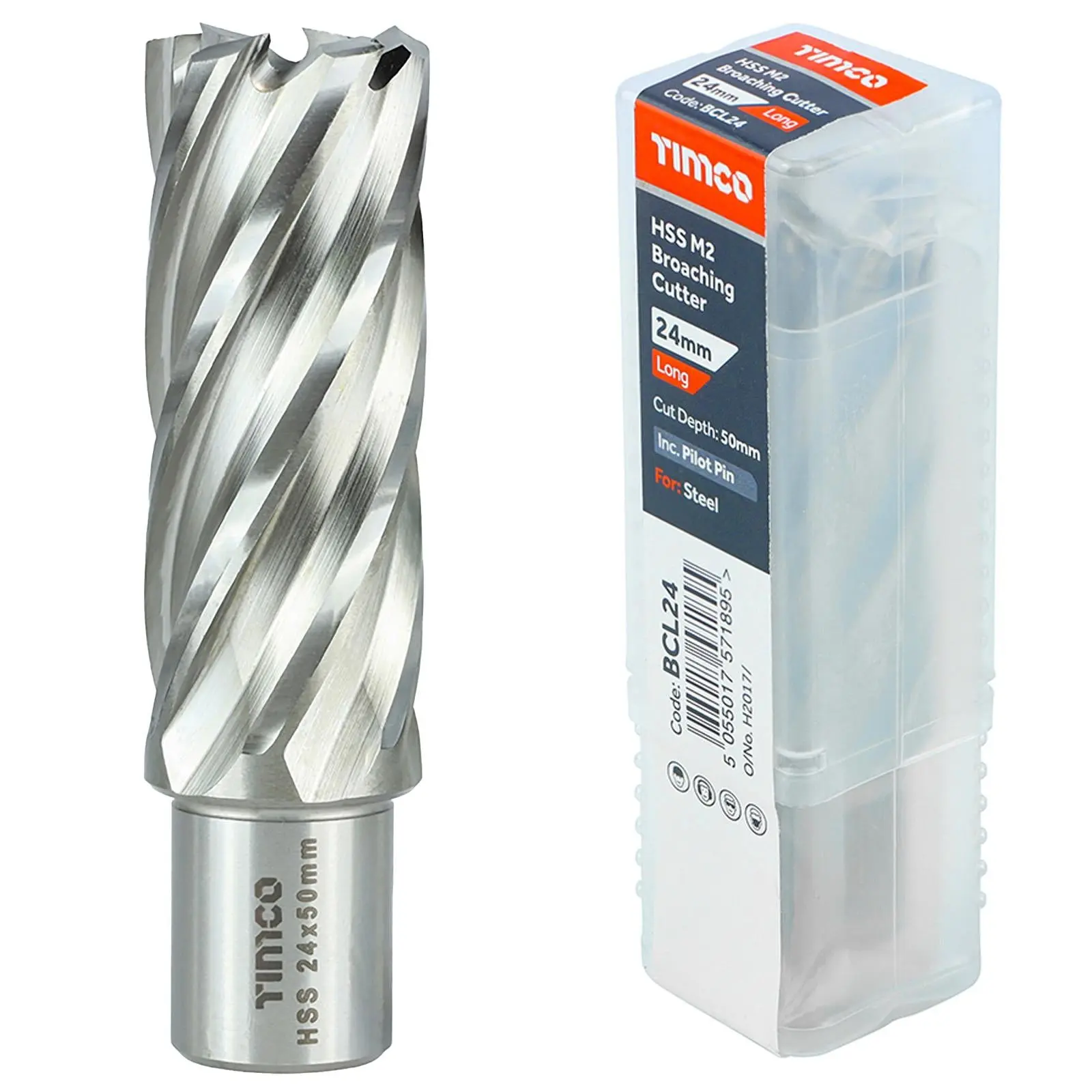 TIMCO Broaching Cutters M2 HSS Steel Mag Drill Bit and Replacement Pilot Pins - Choose Size - Image 22