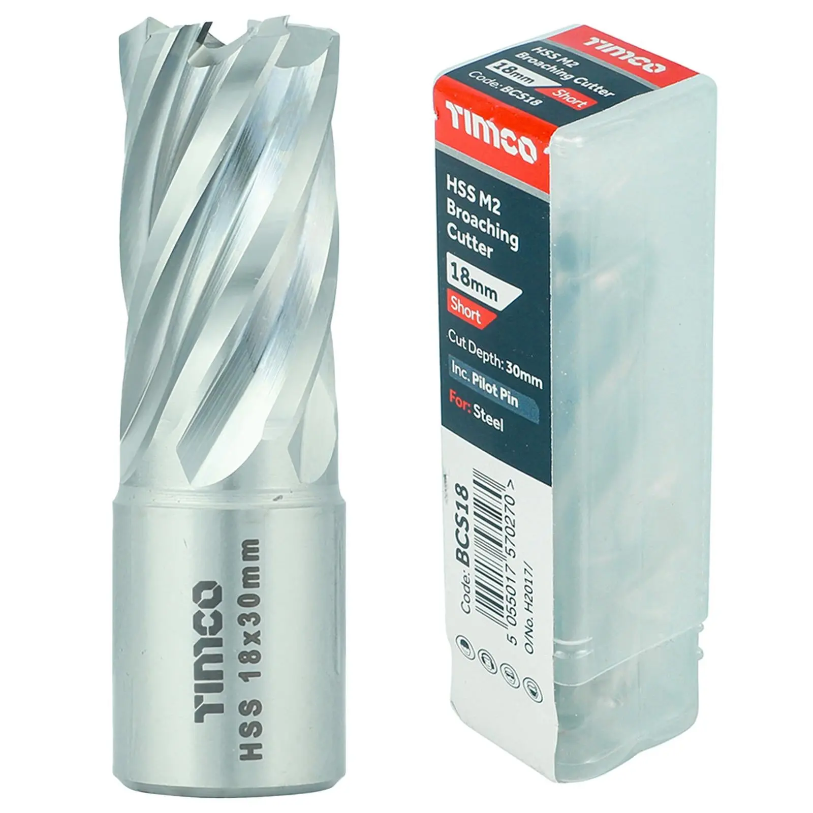 TIMCO Broaching Cutters M2 HSS Steel Mag Drill Bit and Replacement Pilot Pins - Choose Size - Image 25