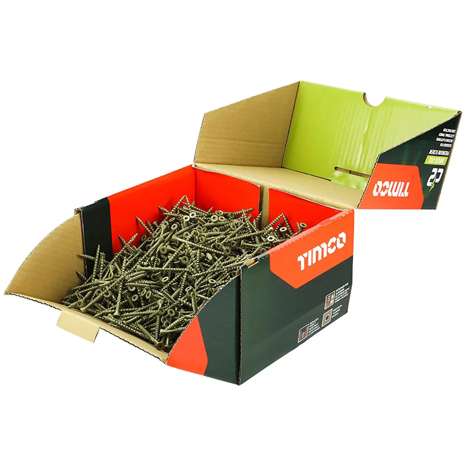 TIMCO C2 Deck Fix Premium Decking Screws Torx Exterior Green Timber Construction - Image 12