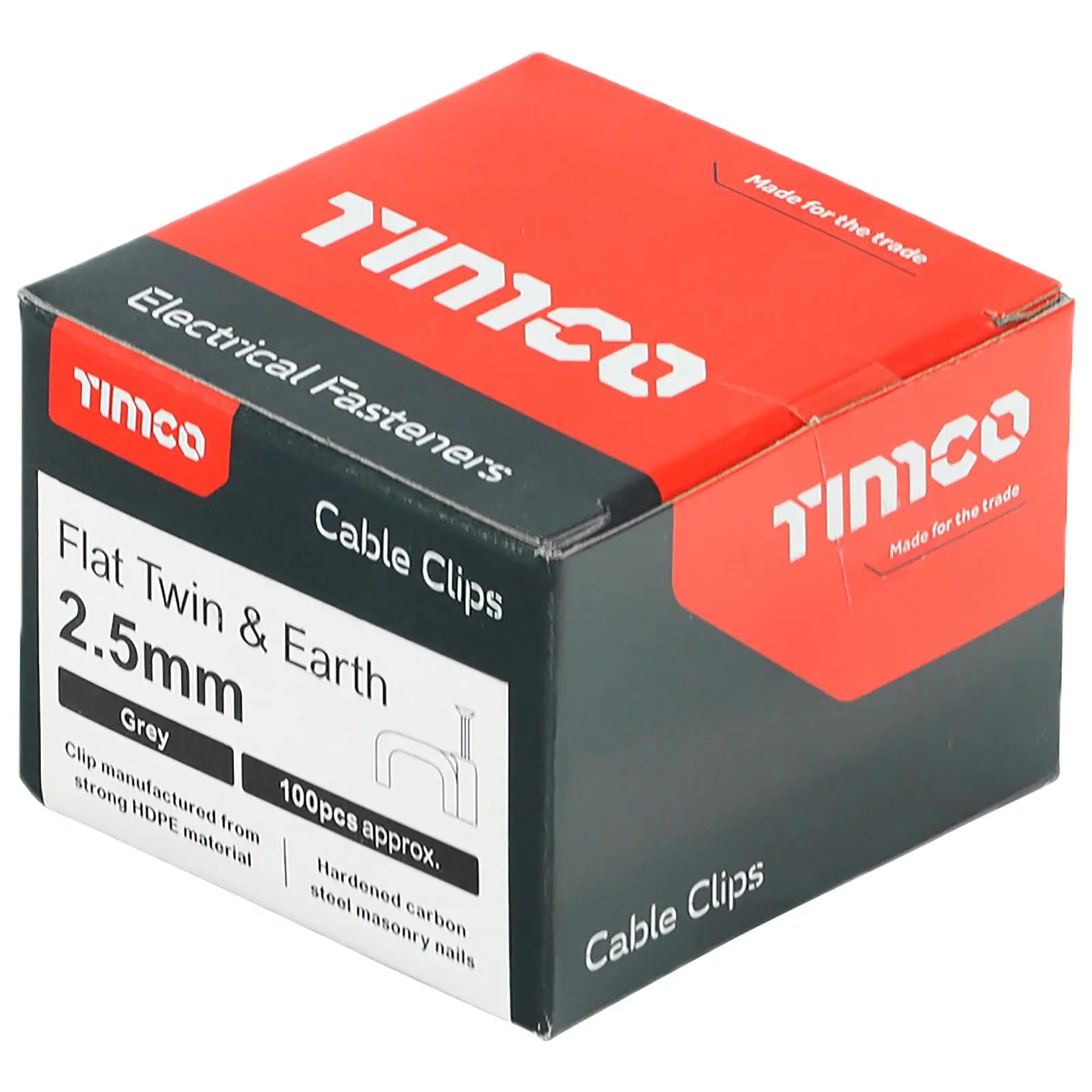 TIMCO Cable Clips Flat Twin and Earth 100 Box 1.5-10mm Choose Size - Image 9