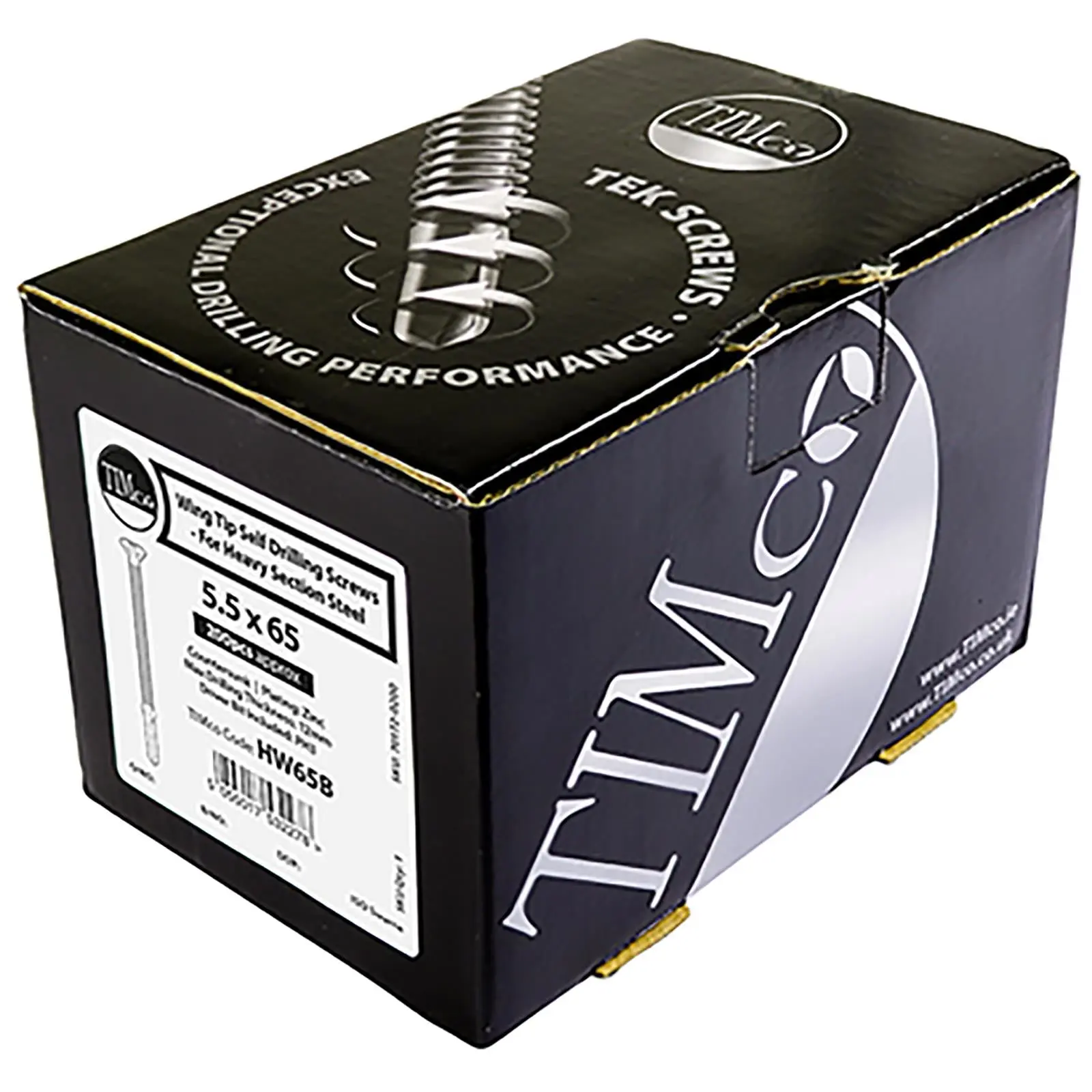 TIMCO Metal Construction TEK Screws Timber to Heavy Section Wing Tip Countersunk - Image 2