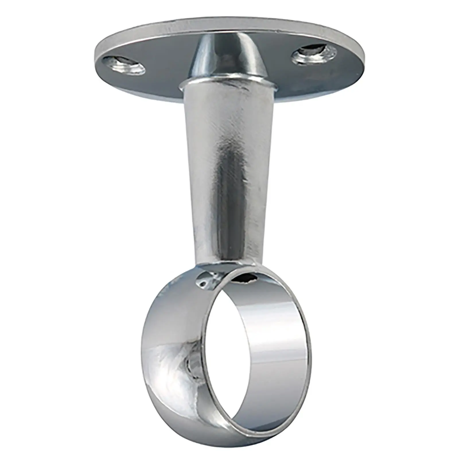 TIMCO Round Wardrobe Rail 25mm Diameter End Sockets Brackets Polished Chrome or White - Choose Length - Image 14
