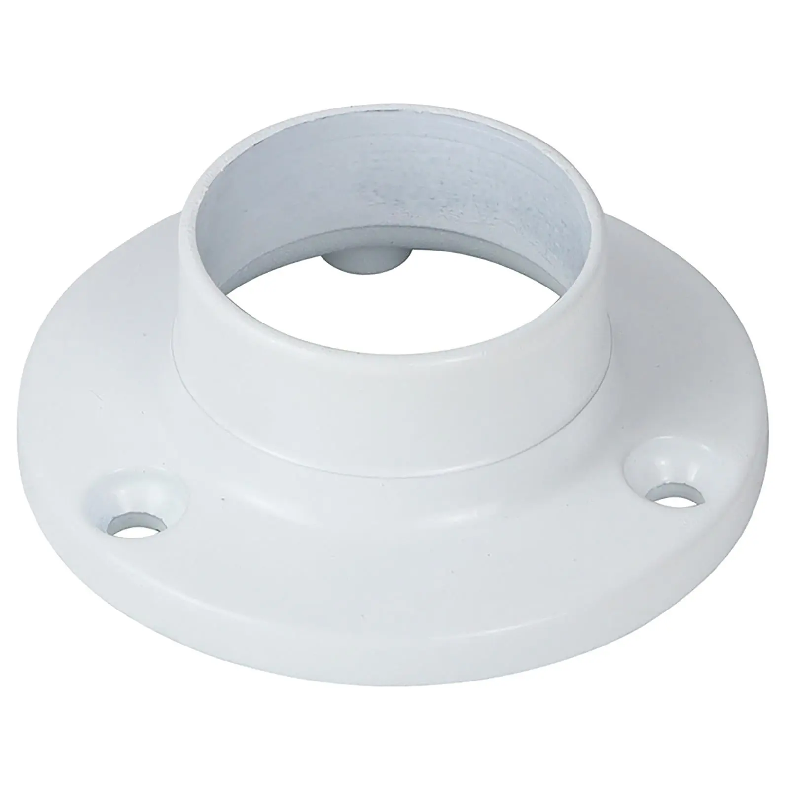 TIMCO Round Wardrobe Rail 25mm Diameter End Sockets Brackets Polished Chrome or White - Choose Length - Image 20