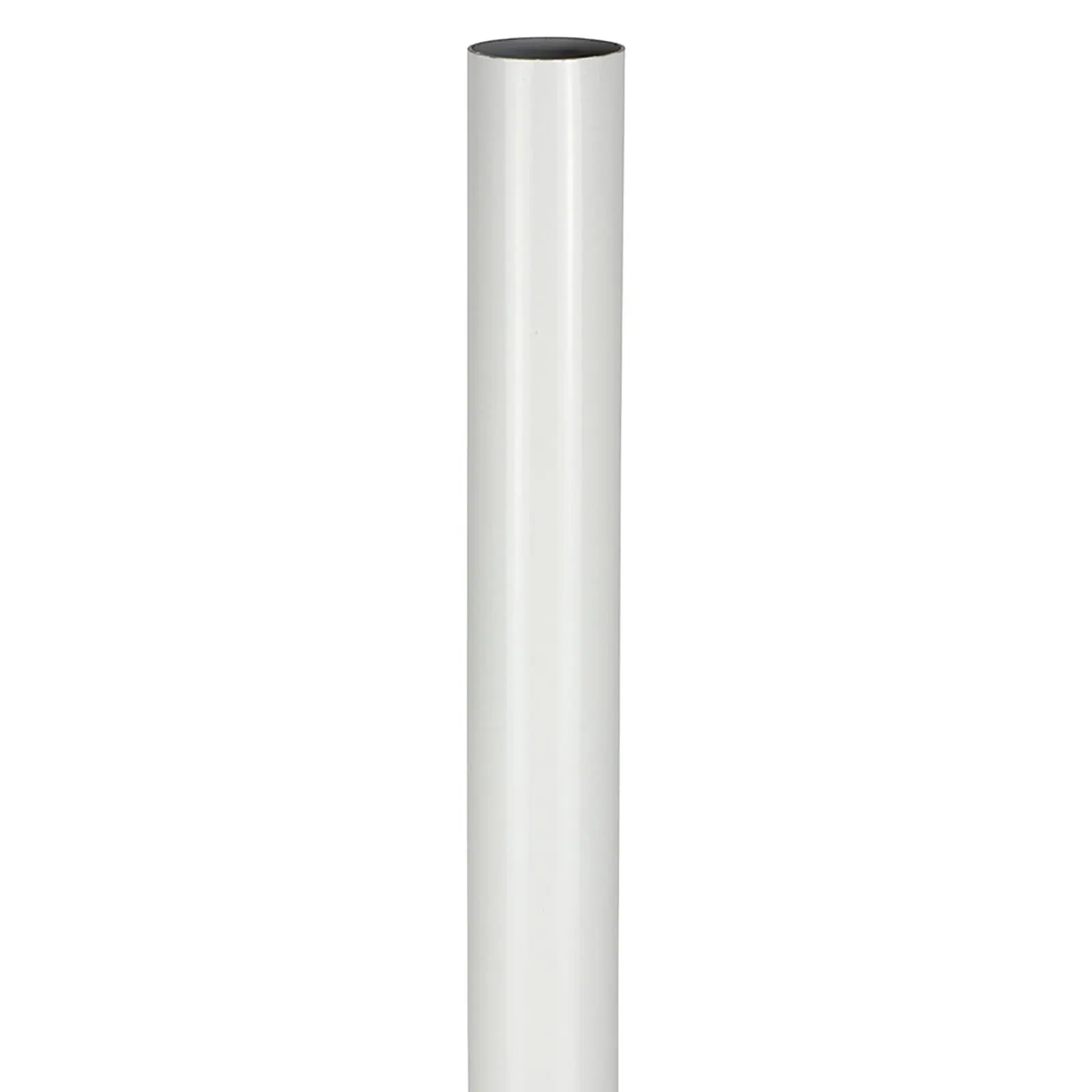 TIMCO Round Wardrobe Rail 25mm Diameter End Sockets Brackets Polished Chrome or White - Choose Length - Image 6