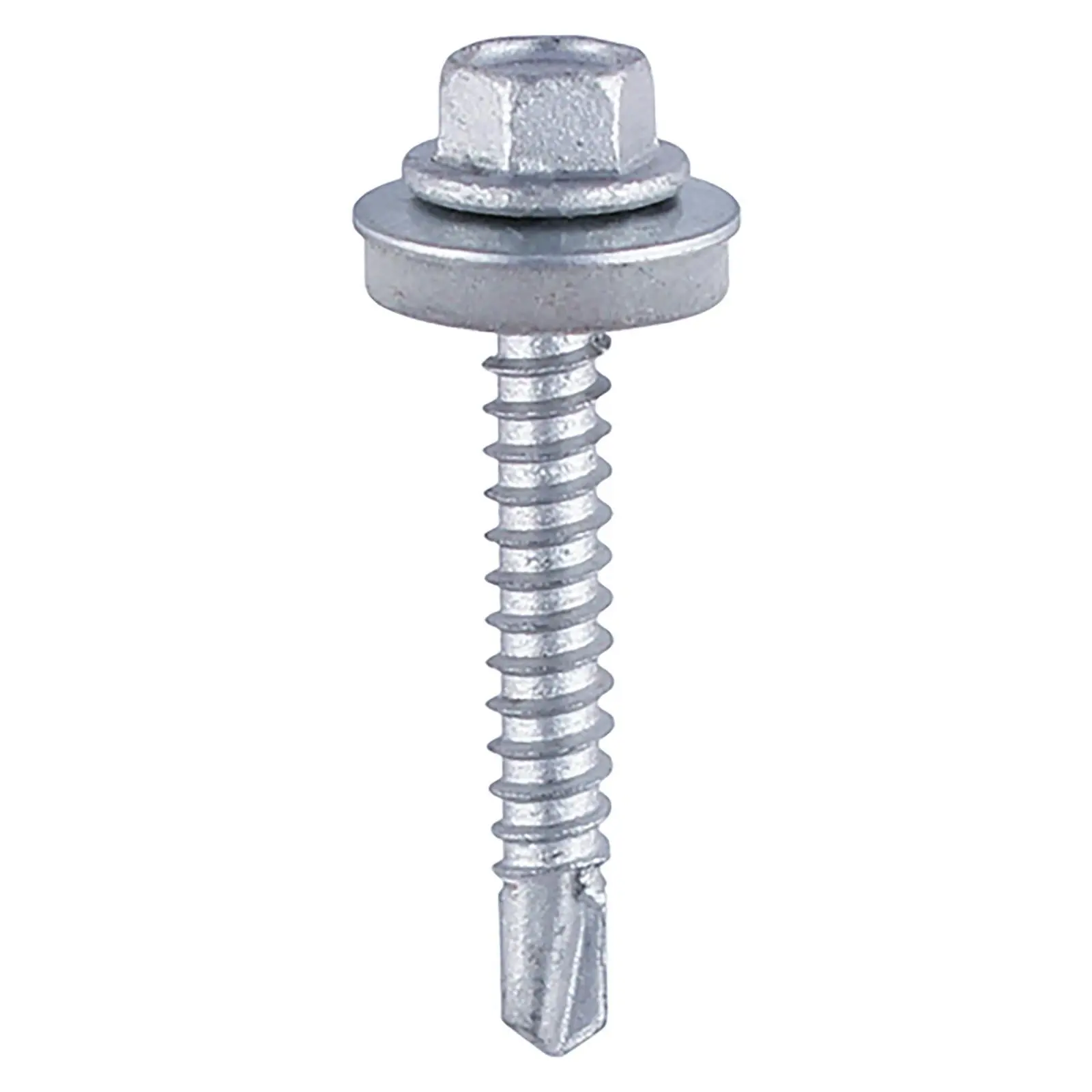 TIMCO Self Drilling Construction Screw for Heavy Section Steel with or without EPDM Washer Bi-Metal Exterior Zinc -Choose Size - Image 25